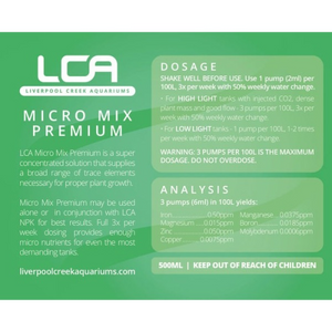 LCA Micro Mix Premium